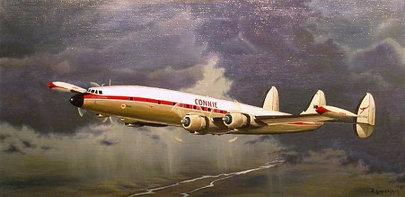 Super Constellation, Aniation Paintings by Peter Gerasimon. Commission Work available